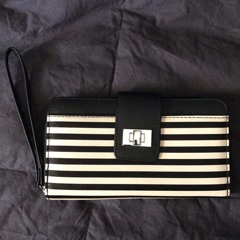 Striped wallet